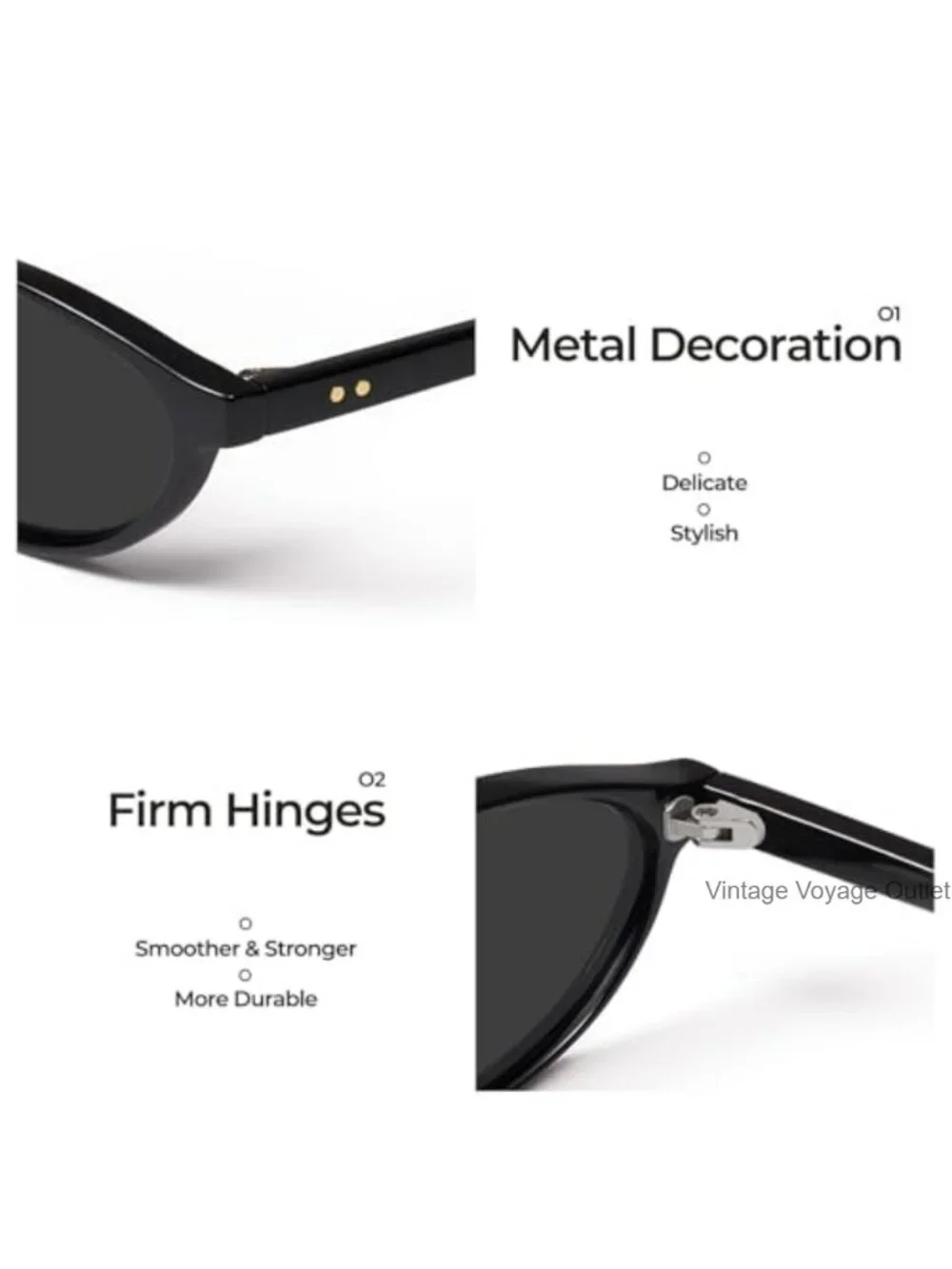 Small Oval Sunglasses Retro 90s UV400 Protection Plastic Frame